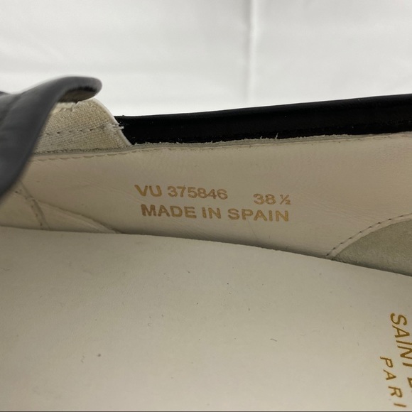 Saint Laurent Napa Studded Skate Shoe, Noir - Picture 5 of 13